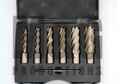 HSS （M2）及びHSSのコバルト（M35）の環状のカッター、Rotabroachのカッター、強打者、磁気穴あけ工具のpopluarサイズ6のPC Cutter+1 Pin